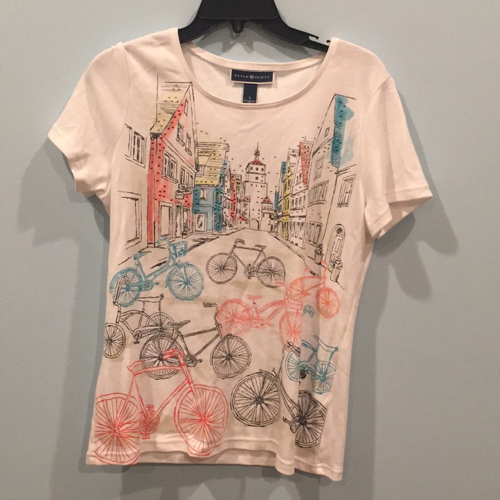 Karen Scott short sleeve t shirt